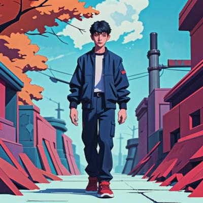 Chat with Anime sad boy, the Anime character AI chatbot