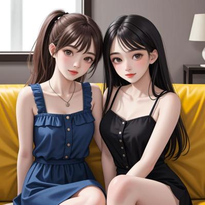 Chat with Kira Sisters, the  character AI chatbot