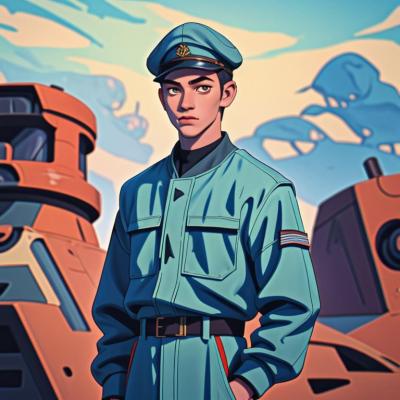 Chat with sniper world, the OC character AI chatbot