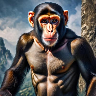 Chat with monkey, the Cartoon character AI chatbot