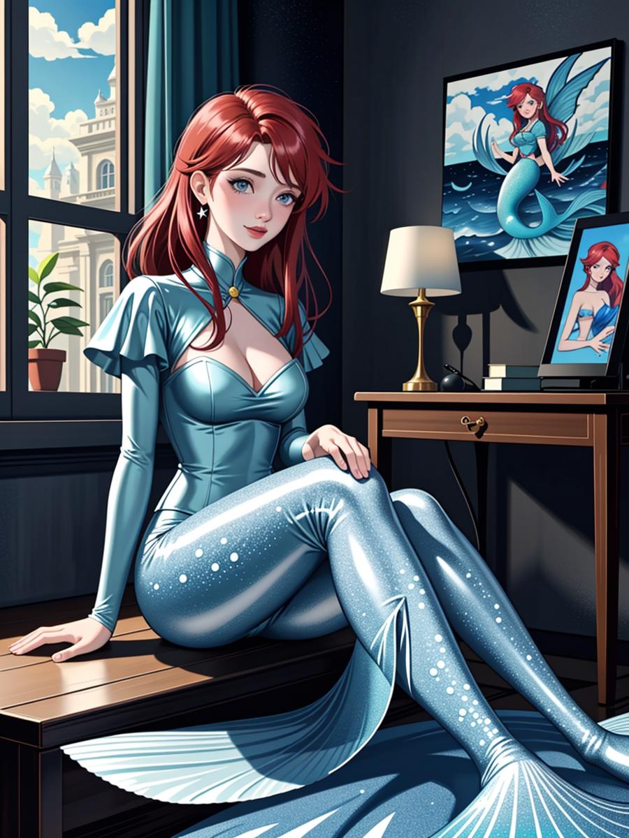 Chat with Ariel, the  character AI chatbot