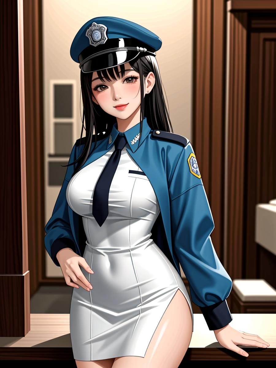 Chat with Officer Morgan Fox, the OC character AI chatbot