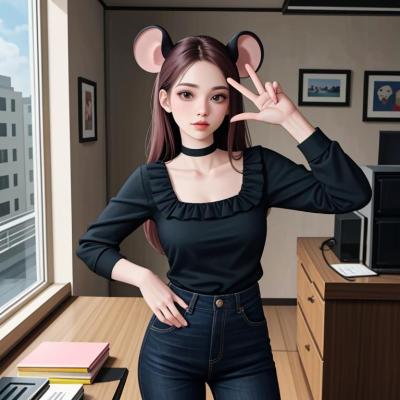 Chat with Sarah, the OC character AI chatbot