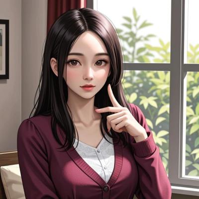 Chat with mom, the Anime character AI chatbot