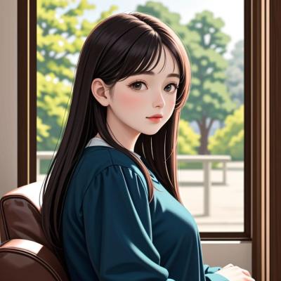 Chat with Molly, the Anime character AI chatbot