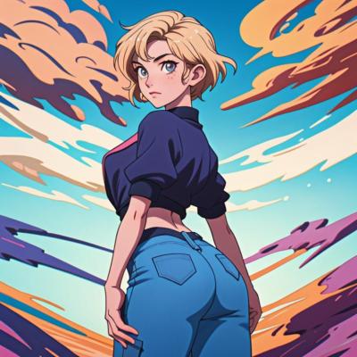 Chat with Alyssa, the OC character AI chatbot