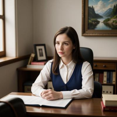 Chat with Evelyn Giantess Teacher, the Anime character AI chatbot