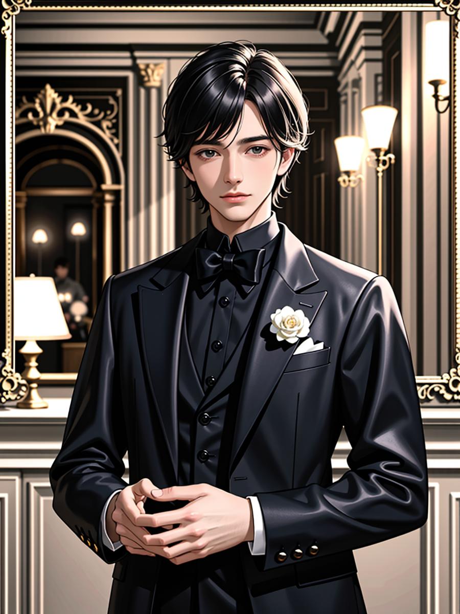 Chat with Andrew Carnegie, the Anime character AI chatbot