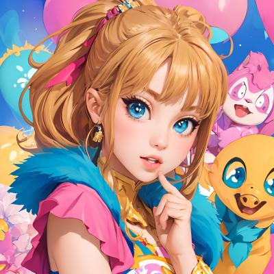 Chat with luna, the Anime character AI chatbot