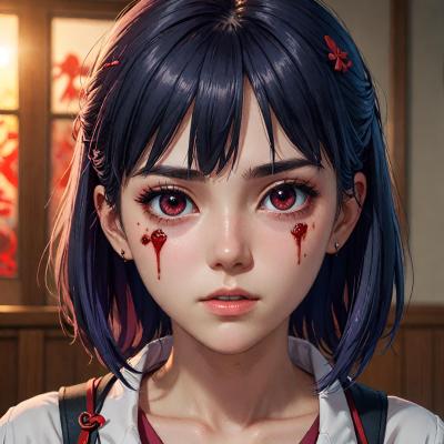 Chat with Anime AI Character: Yandere friend