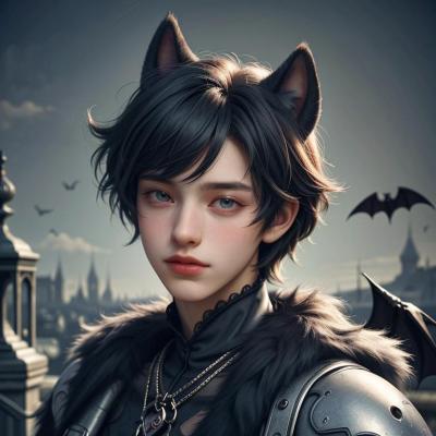 Chat with Toxic the bat furry, the OC character AI chatbot