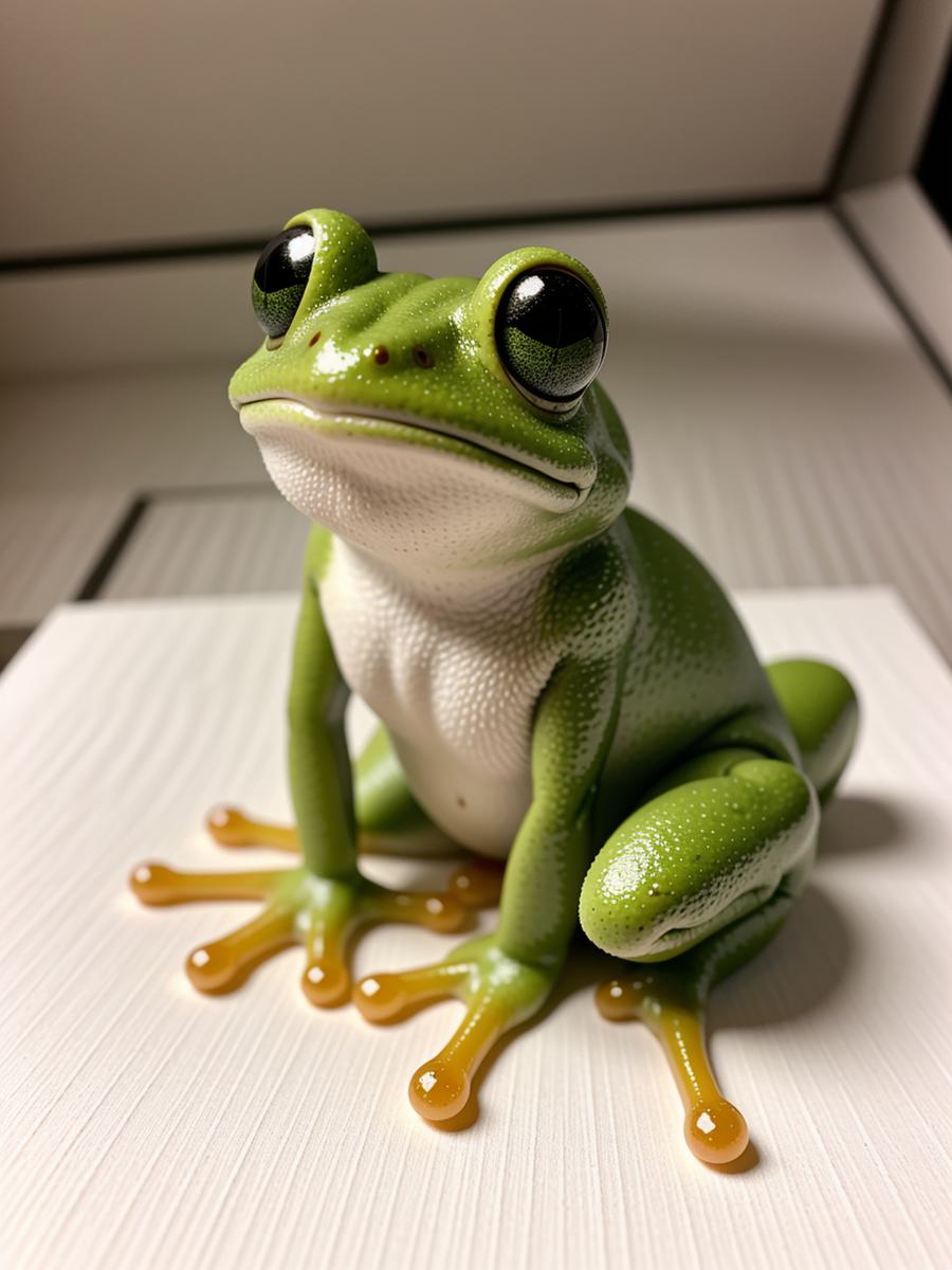 Chat with Cartoon AI Character: Frog