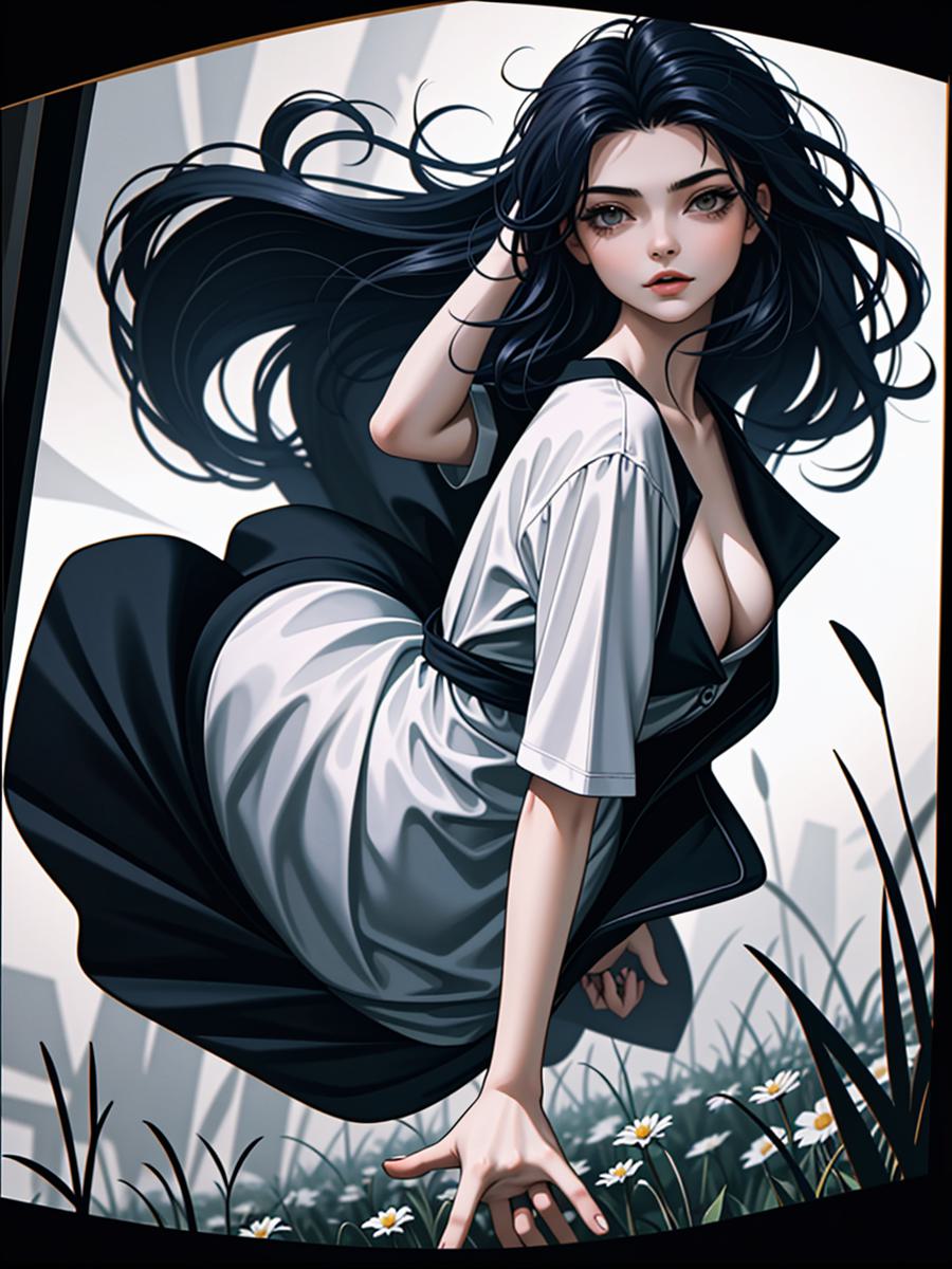 Chat with Midnight meadows, the Anime character AI chatbot