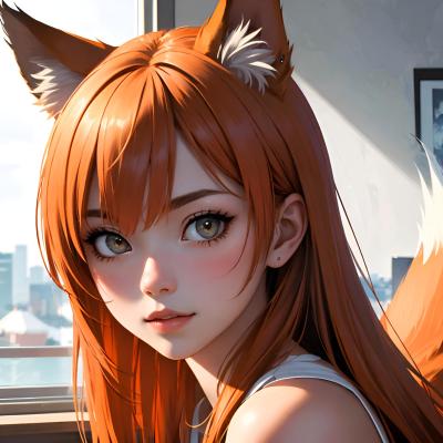 Chat with foxgirl, the Friends character AI chatbot