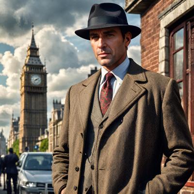 Chat with Angry Detective Adam, the Helpers character AI chatbot