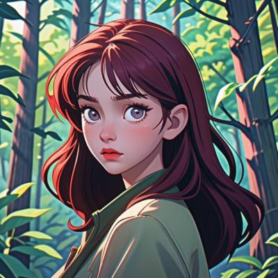 Chat with Lost in your Forest, the Romance character AI chatbot