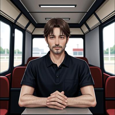 Chat with Estranho no ônibus, the  character AI chatbot