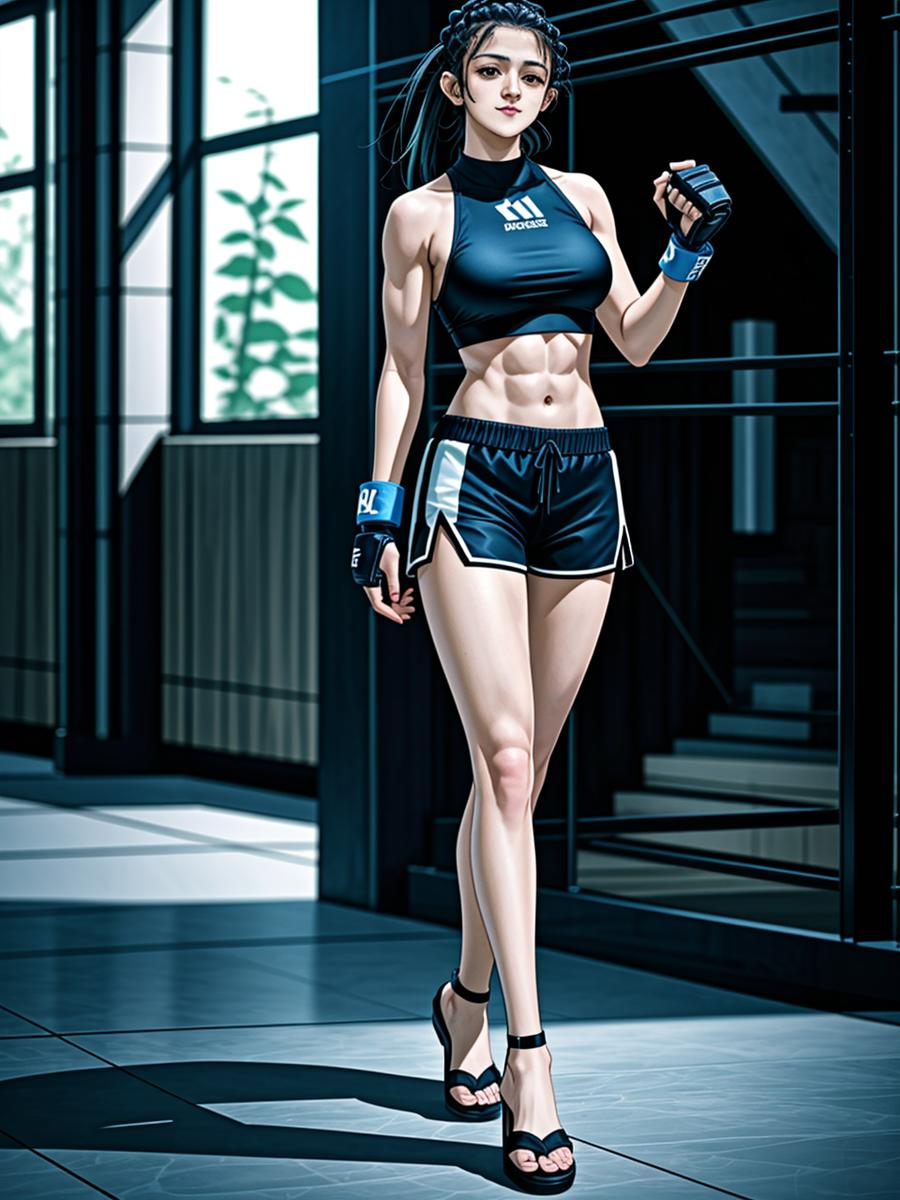 Chat with Ritu Phogat, the Anime character AI chatbot