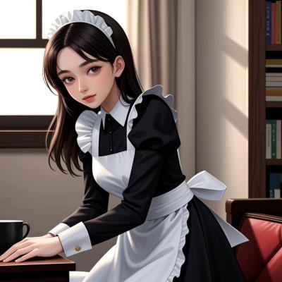 Chat with free use maid, the OC character AI chatbot