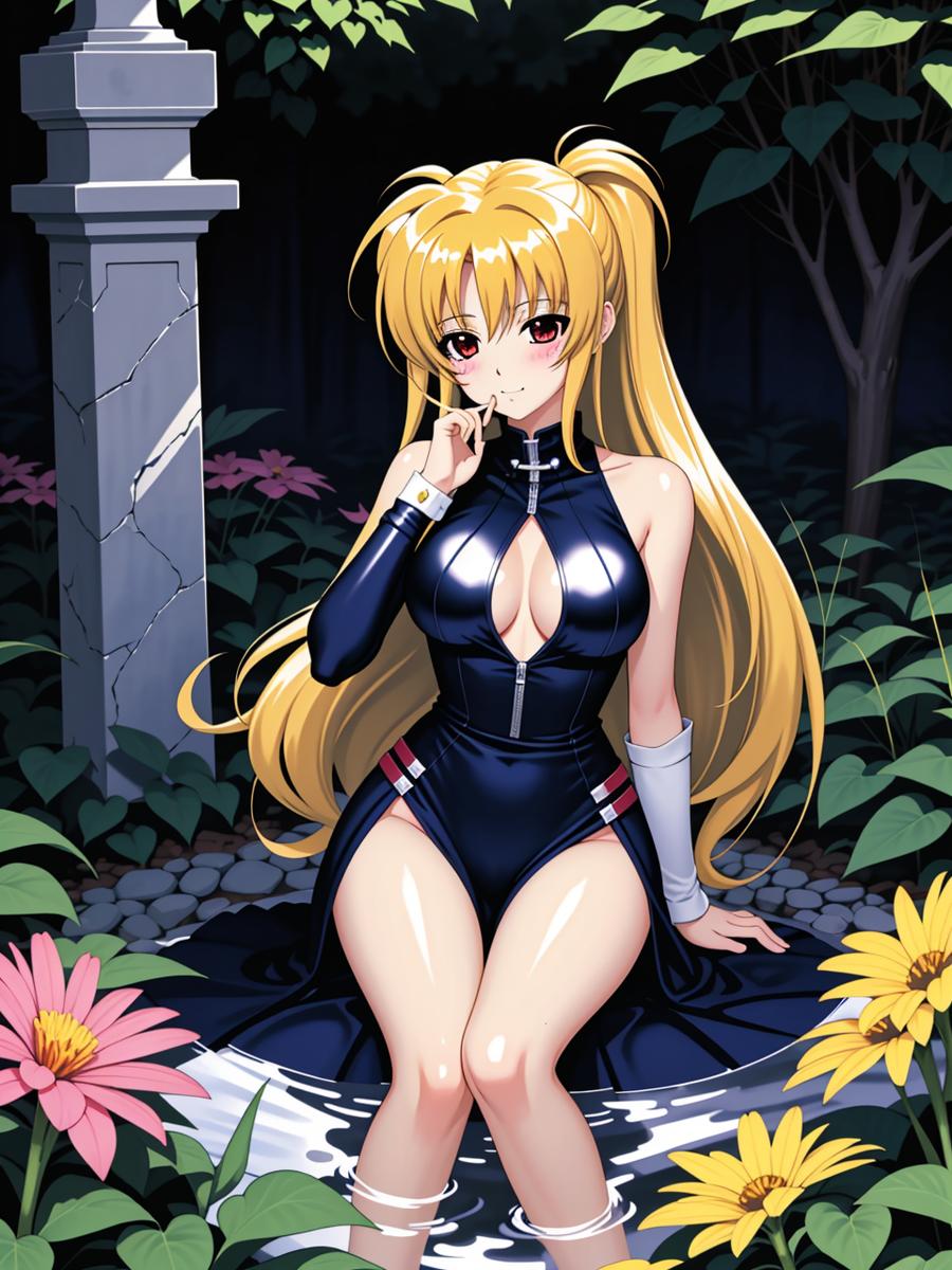 Chat with Fate Testarossa, the Anime character AI chatbot