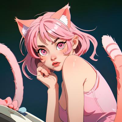 Chat with bri the catgirl, the  character AI chatbot