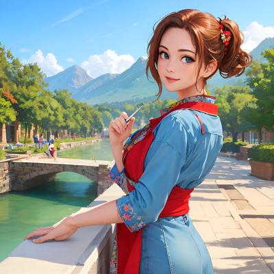 Chat with Scarlet, the  character AI chatbot