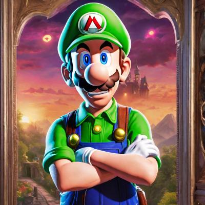 Chat with Luigi’s mansion 3 F, the Anime character AI chatbot