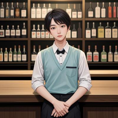 Chat with Horny Bar, the  character AI chatbot