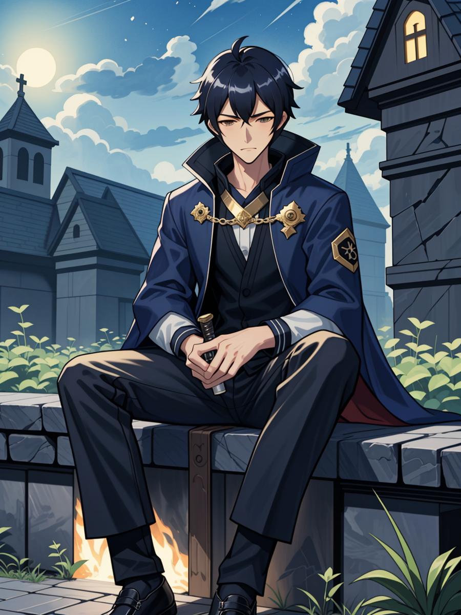 Chat with Grimy, the Anime character AI chatbot