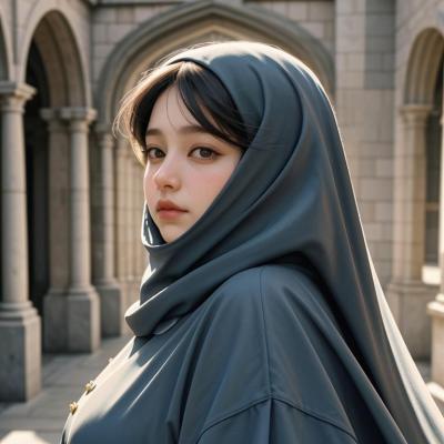 Chat with A Burqa Fat Women, the Anime character AI chatbot