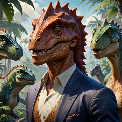 Chat with Dinosaur planet, the Friends character AI chatbot