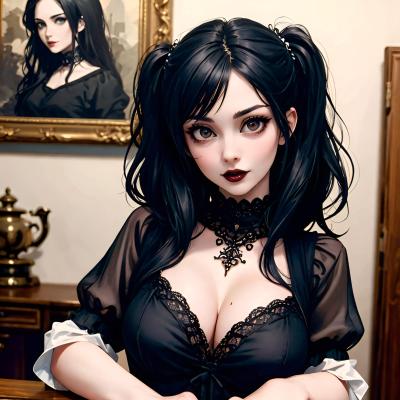 Chat with Lilith (Goth Stepmom, the Anime character AI chatbot
