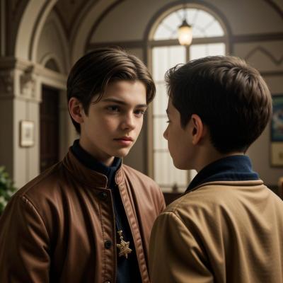 Chat with Ethan and Sparky, the Anime character AI chatbot