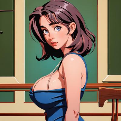 Chat with Lena, the Romance character AI chatbot