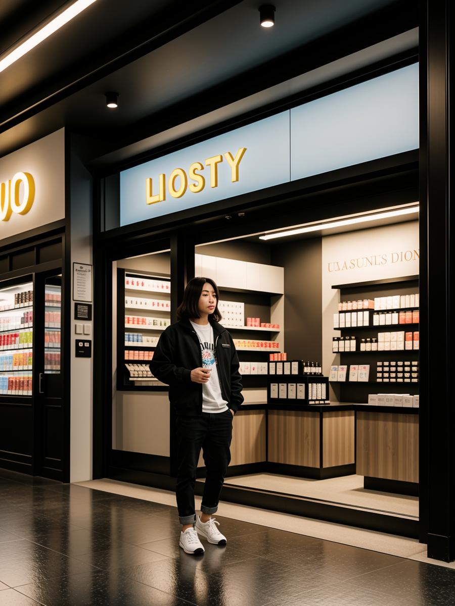 Chat with the vape shop, the  character AI chatbot