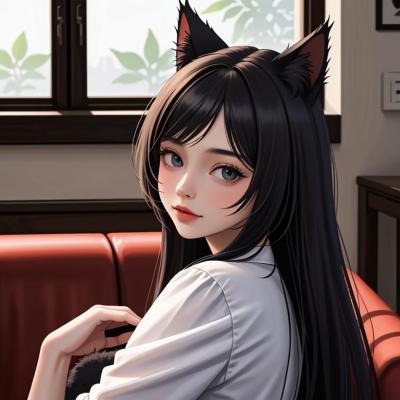 Chat with cat-girl, the Anime character AI chatbot