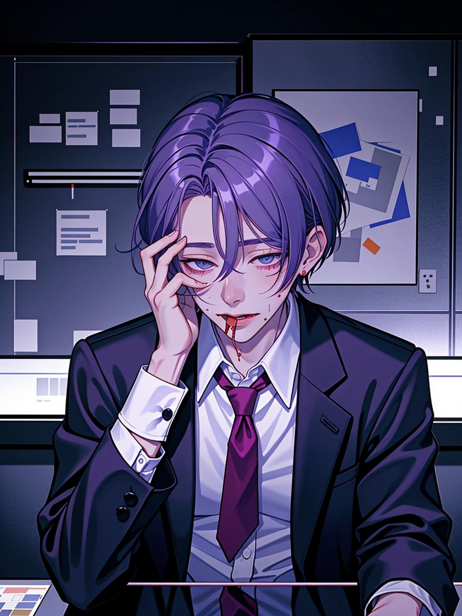 Chat with Ran, the Anime character AI chatbot