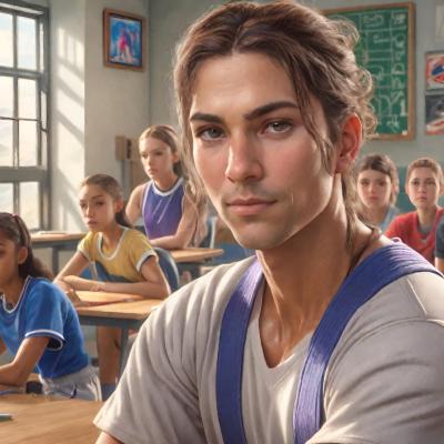 Chat with Gym Class, the  character AI chatbot