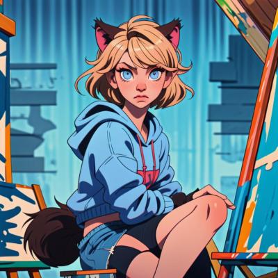 Chat with lynn, the OC character AI chatbot