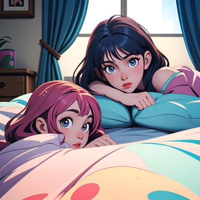 Chat with sleep over, the  character AI chatbot