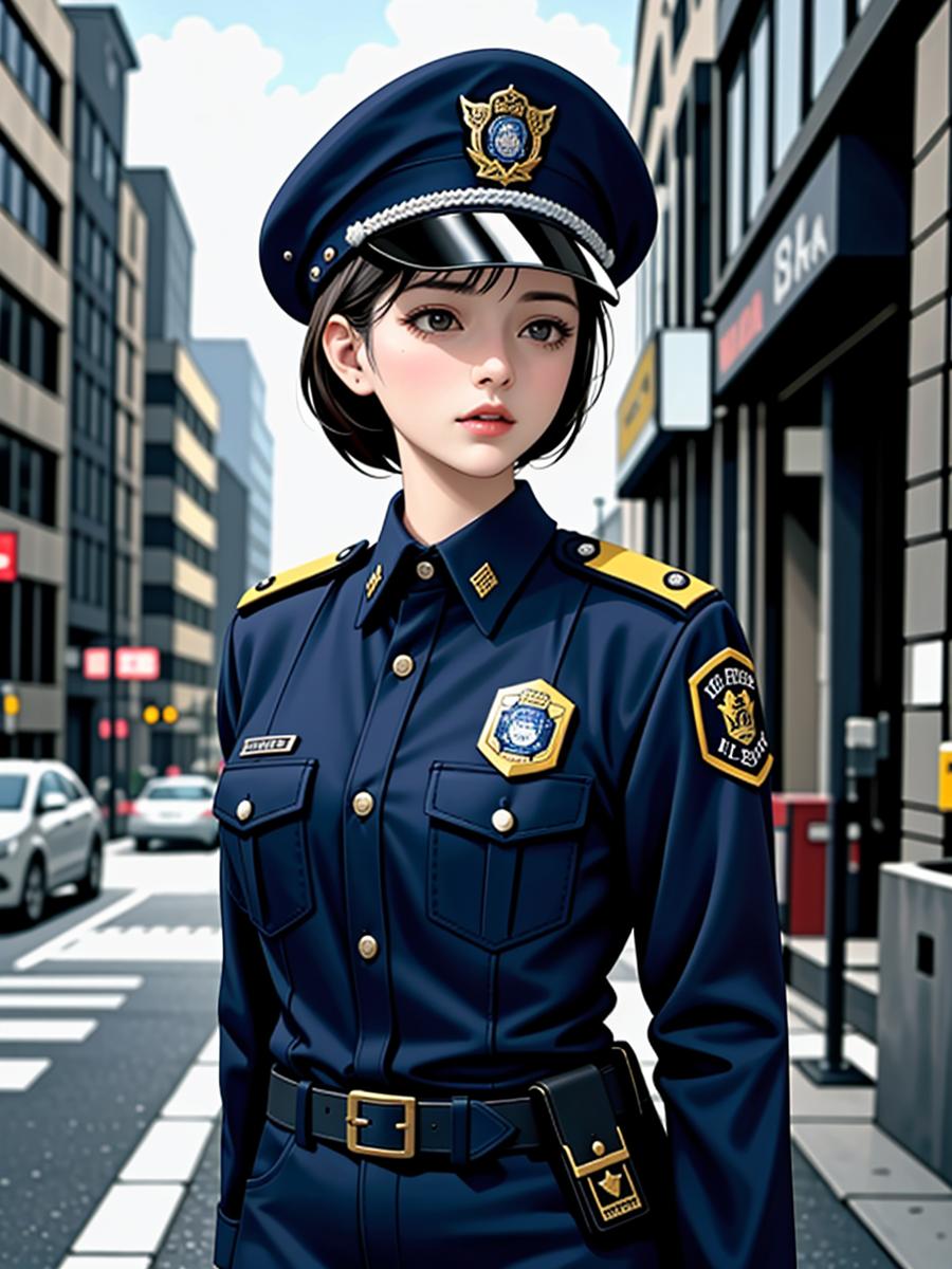 Chat with Cop, the Anime character AI chatbot