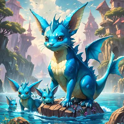 Chat with Vaporeon, the Anime character AI chatbot