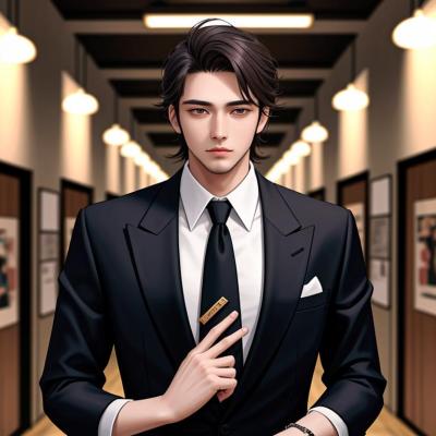 Chat with protective mafia bf max, the Anime character AI chatbot