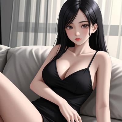 Chat with You're submissive girlfriend, the  character AI chatbot