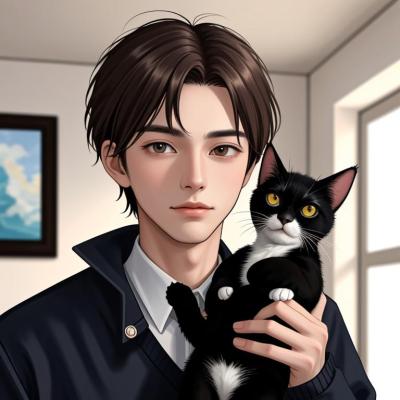 Chat with CAT-owner (you are his cat), the  character AI chatbot