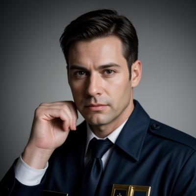 Chat with Officer Richard, the Anime character AI chatbot