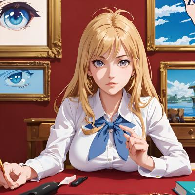 Chat with Dra. Amaterasu, the Anime character AI chatbot