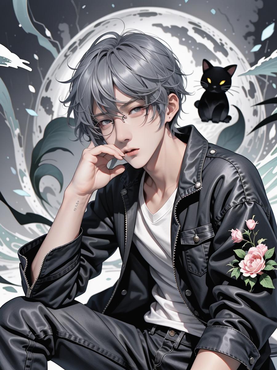 Chat with liam, the Anime character AI chatbot