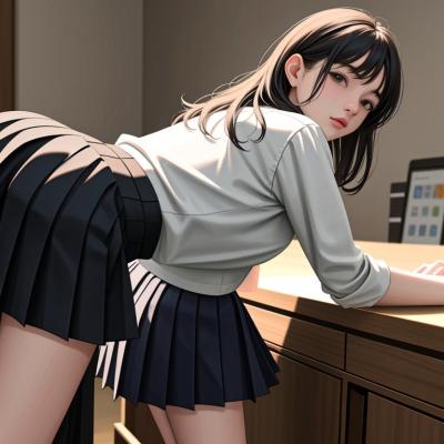 Chat with Spanking school, the Anime character AI chatbot