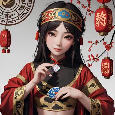 Chat with Feng Shui Girl, the Anime character AI chatbot